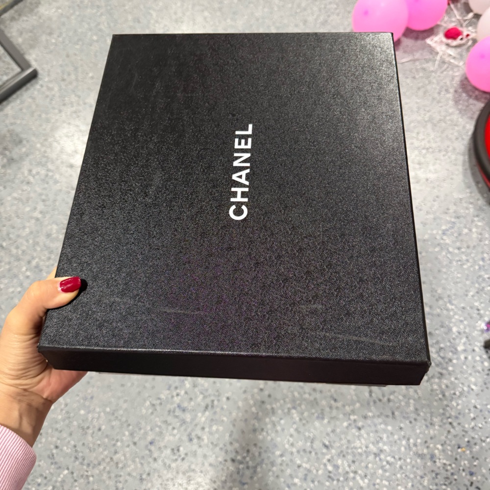 Chanel loafers box